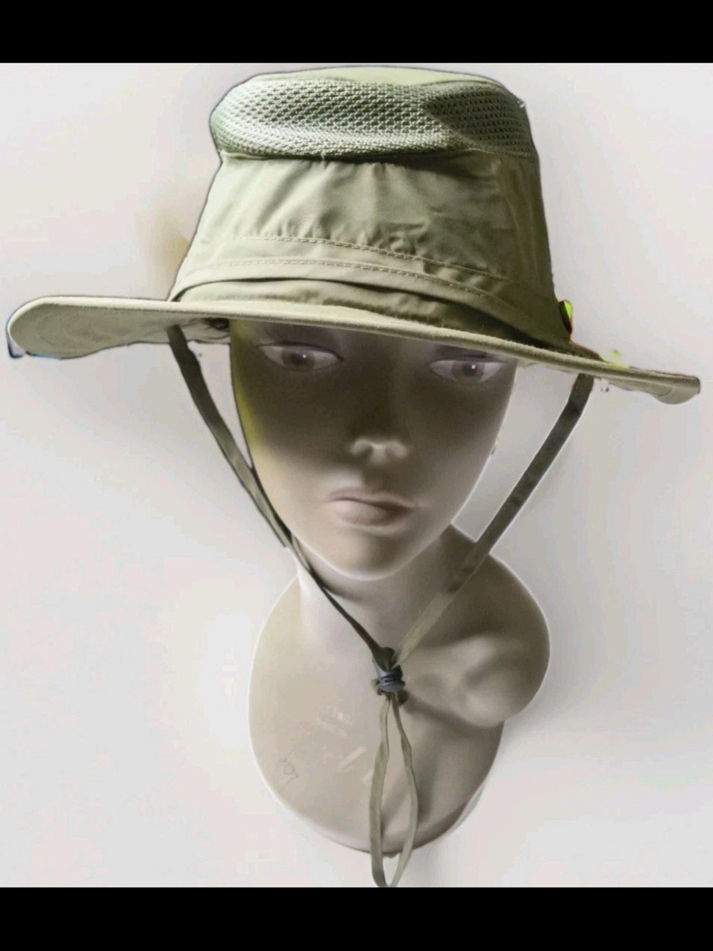 Magellan Outdoors Olive Green Boonie Hat with Chin Strap